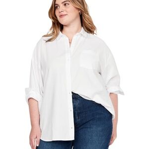 Old Navy Boyfriend Button Down Shirt